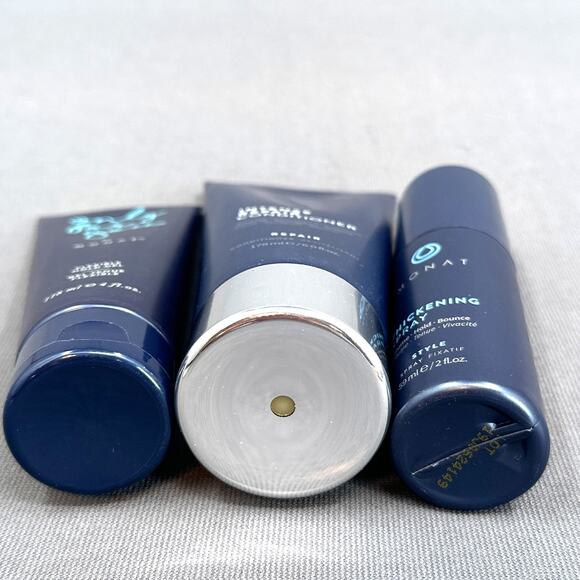 Monet Lot Intense Repair Cond 6oz Flexible Hold Gel 4oz Thickening Spray 2oz NEW - Picture 3 of 13